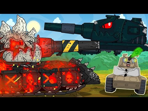 Search for Monster + The Big Battle of Steel Brothers - Cartoons about tanks