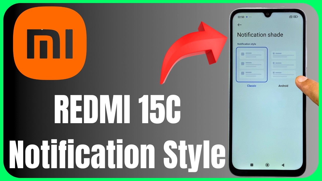 🔔 Redmi 15C Notification Style Settings 😱 | Customize Like a PRO! 📱