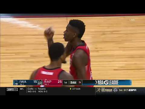 Chris Boucher (25 PTS, 14 REB, 7 BLK) Leads Raptors 905 in Toronto!