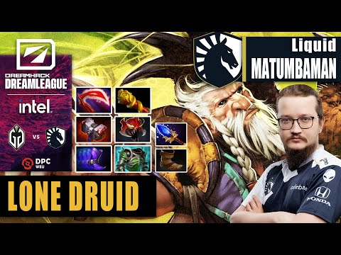 GG vs LIQUID | MATUMBAMAN SIGNATURE LONE DRUID WHAT A BEAST | DPC 2022 WEU TOUR 3 SUMMER Highlights