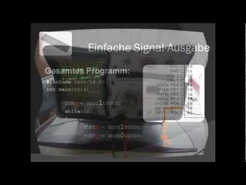 Mikrocontroller - Grundlagen (einfache Ausgabe; Teil 1)