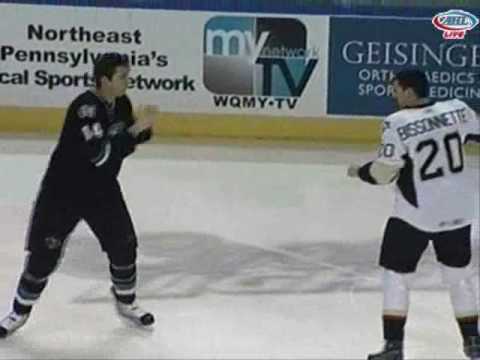 Paul Bissonnette vs Frazer McLaren (2) 2/15/09