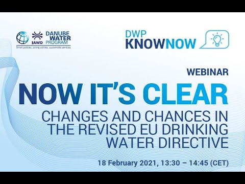 Now it's clear: Changes and Chances in the revised EU Drinking Water Directive