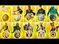 Evolution of Medallions of Mythic Bosses in Fortnite (Chapter 5 Season 1 - Chapter 5 Season 3)