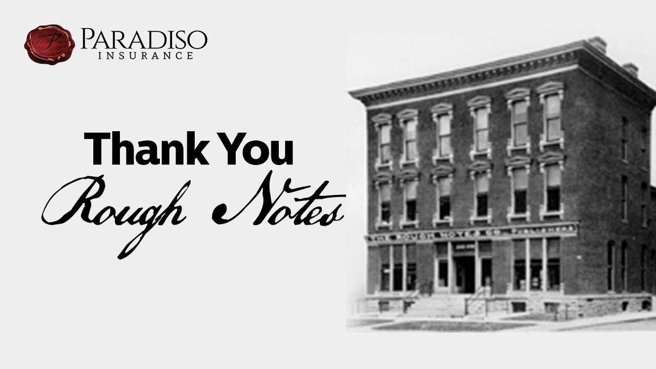 Thank You Rough Notes