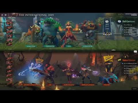 EG vs NAVI TI9 Group Stage Day 1 Highlights