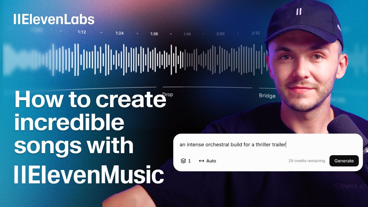 How to Create AI Music - Eleven Music tutorial