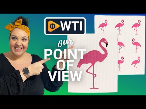Abbott Collection Flamingo Dish Cloths - WTI product video review