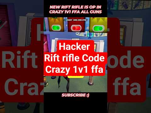 NEW OCTO RIFT RIFLE in CRAZY 1V1 FFA All Guns & Rides FORTNITE MAP