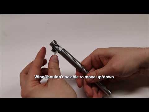 How To Assemble an Erix Spindle with Wing