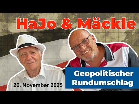 HaJo & Mäckle 🖤🤍❤️Da sind die beiden wieder…….🤩😎🤩😎am 26. November 2025