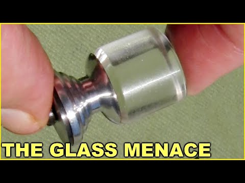.675 Caliber GLASS BULLET -  Supersonic Impact Test