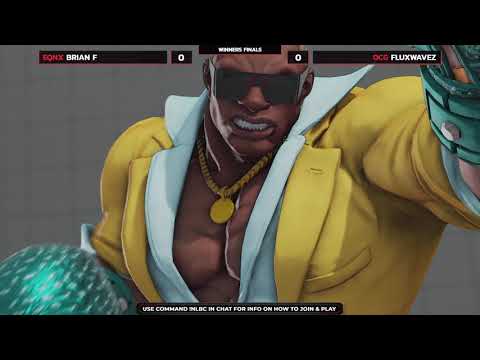 Street Fighter V Winners Final - Brian F (Balrog) vs FluxWaveZ (Poison) @ NLBC Online Edition #19