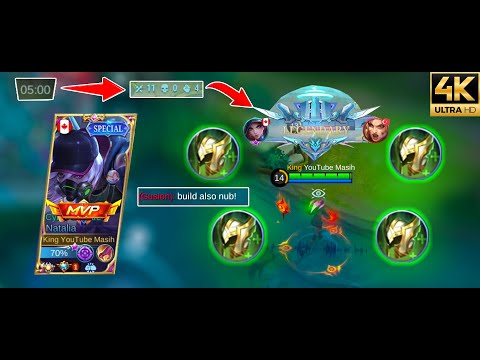 🔥4K🔥 4x Guardian Helmet on Natalia !?| Enemy Was Shocked🤯 |Top Global Natalia| With my friend@jmlbb3952
