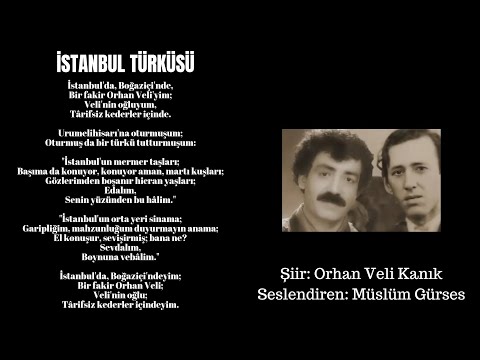 Müslüm Gürses - İstanbul Türküsü (Şiir)