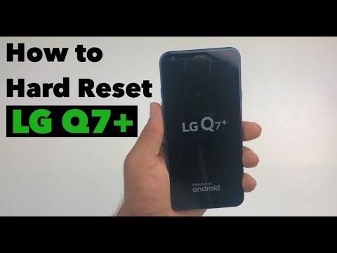 LG Q7+ Hard Reset | Factory Data Reset