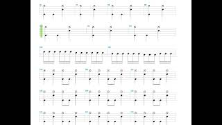 And Justice for All My Loving + Beatallica + Drum only + Drum tab