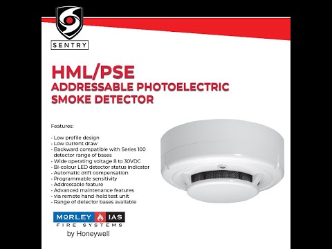 Model : Hml/pse Morley Lite Photo Electric Smoke Detectors