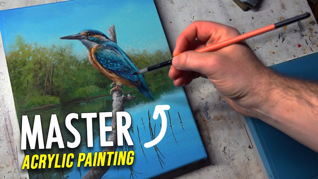 7 Simple Acrylic Painting Tips