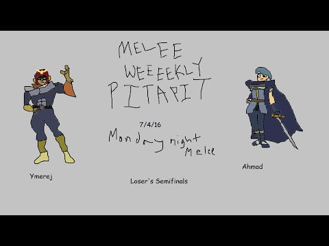 MondayNightMelee7/4 - Ymerej (Captain Falcon) - Ahmad (Marth) - LB