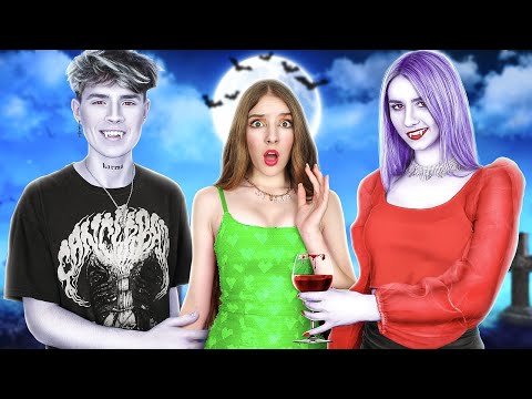 I Was Adopted by Vampire Family || I Became a Vampire