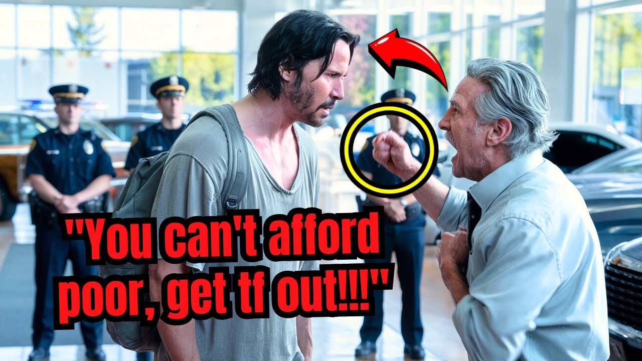 Keanu Reeves is kicked out with punch by the car dealership manager—What he does next will SHOCK YOU