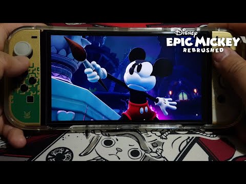Disney Epic Mickey: Rebrushed Unboxing and Gameplay on Nintendo Switch OLED