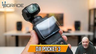 Tempered Glass Film for DJI Pocket 3 or 4 Accessories