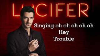 Lucifer S02E01 Soundtrack Valerie Broussard - Trouble [ Lyrics Video ]