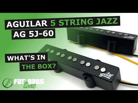 Aguilar AG 5J-60 60’s Era 5 String Jazz Bass® Pickup Set: What’s In The Box (A Close-Up Look)