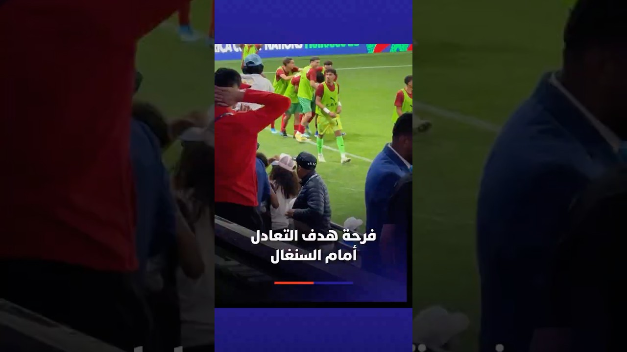 فرحة هدف التعادل أمام السنغال thumbnail
