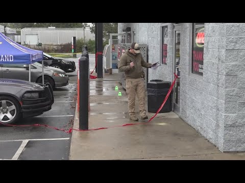 Firefighter survives samurai sword attack outside Wrightsville gas station; officer kills attacker