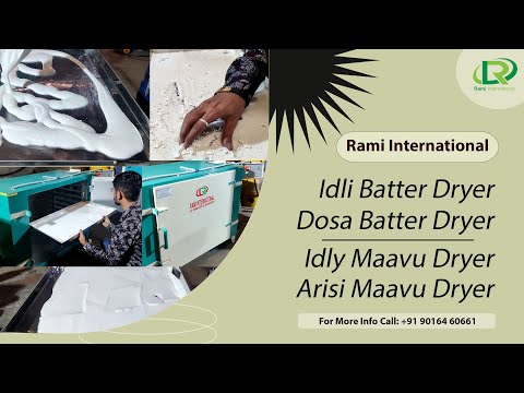 Idli Batter Dryer video thumbnail
