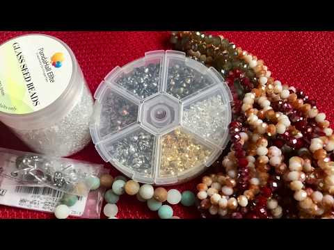 Beebeecraft  Beading Materials || Unboxing Beebeecraft