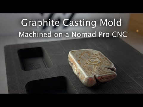 Machining a Custom Graphite Mold for Metal Casting - #MaterialMonday