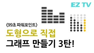 [EZTV] 99초 파워포인트 #36. 도형으로 그래프 그리기 3탄! powerpoint2016