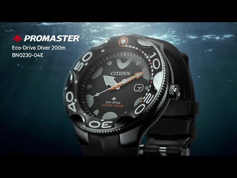 PROMASTER（プロマスター） エコ・ドライブ時計［ソーラー時計］ MARINEシリーズ ダイバー200m BN0235-01E