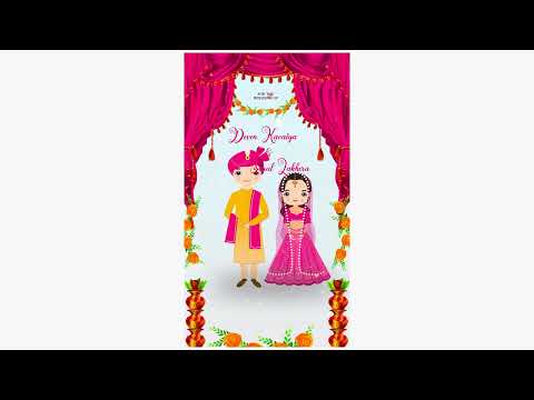 Traditional video invitations