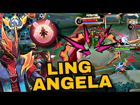 This Top Global Ling + Angela Combo DESTROYED the Entire Lobby! | MLBB