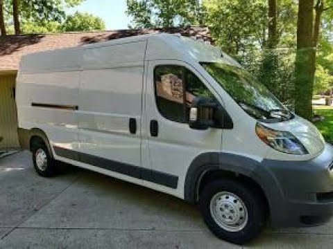 Promaster  Camper Van-First Walk Through-Van Build Completed