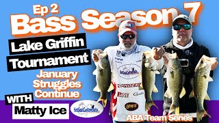 Lake Griffin Bass Tournament ABA Team Series January Struggles Continue