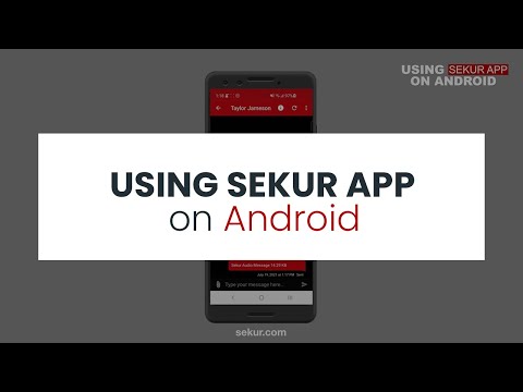 SekurMessenger on Android
