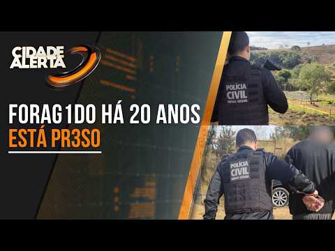 CRIMINOSO DO ESTADO DE SÃO PAULO PROCURADO HÁ MAIS DE 20 ANOS É PRESO EM CALDAS