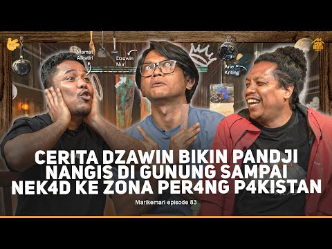 DZAWIN TANTANG MAMAT & ARIE KRITING IKUT EKSPEDISI HOROR DI  GUNUNG - MARI KEMARI