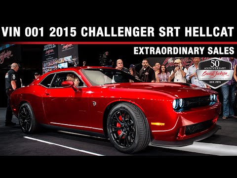 CHARITY SALE - VIN 001 2015 Dodge Challenger SRT Hellcat - BARRETT-JACKSON 50th ANNIVERSARY
