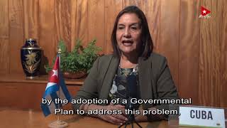 Intervención Ministra del CITMA en AGNU75