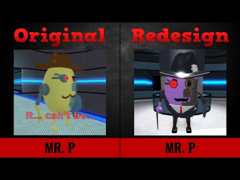 Piggy Skin Redesigns vs Original Characters!