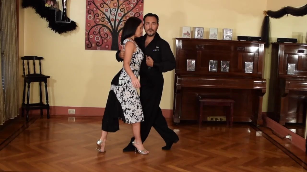 #Caminata Con Cambio de Linea 💯 Walk with change of line Georgina & Oscar Mandagaran Tango de BsAs