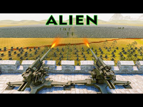 1,000,000 ALIENS & ZOMBIES INVADE HUMAN ARMY FORTRESS | Ultimate Epic Battle Simulator 2 UEBS 2