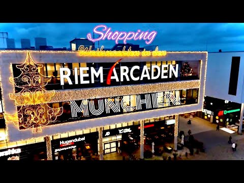 Riem Arcaden shopping center Munich, Germany [4K Ultra HD #munich #shopping 